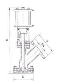 氣動放料閥_尺寸圖